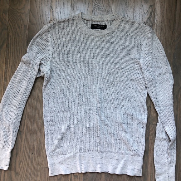 All Saints Other - ALL SAINTS LIGHT GREY SWEATER XTRA SMALL All Saints Other - ALL SAINTS LIGHT GREY SWEATER XTRA SMALL